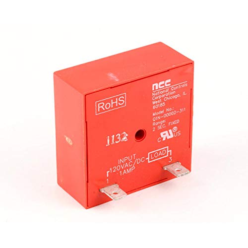 120V 2-Second Fixed Delay Timer - Perfect for Home Automation, Lighting Control, and Industrial Equipment