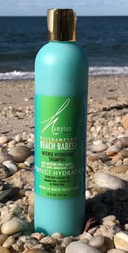 Hampton Beach Hair Care Bundle – Hydrating Shampoo, Deep Conditioning Hair Masque, Leave-In Conditioner & Sea Salt Spray for Soft, Beachy Waves | Perfect for Summer Vacations, Pool Days & Beach Trips
