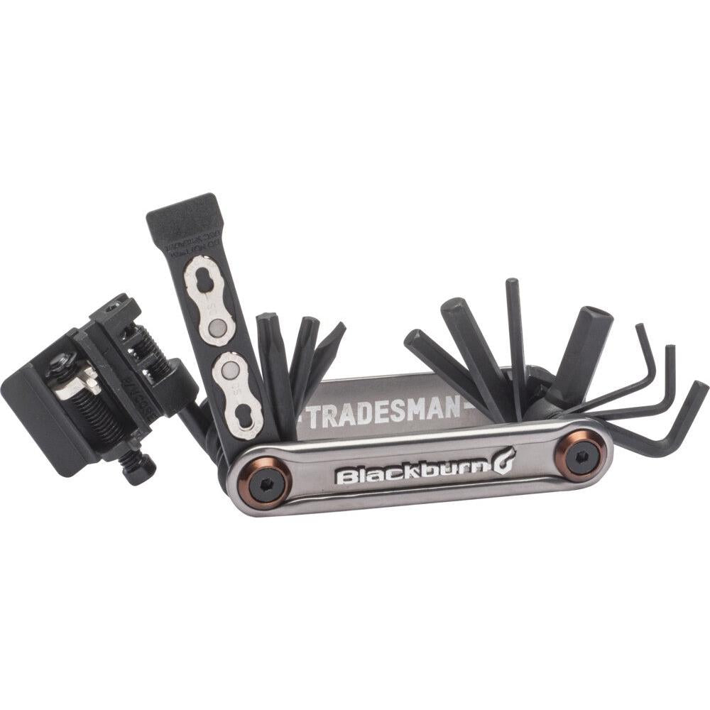 Blackburn Tradesman Multi Tool - 12-in-1 Stainless Steel Bike Repair Tool Kit for Cycling, Hiking & Outdoor Adventures - Perfect for Bicycle Maintenance & Emergency Repairs