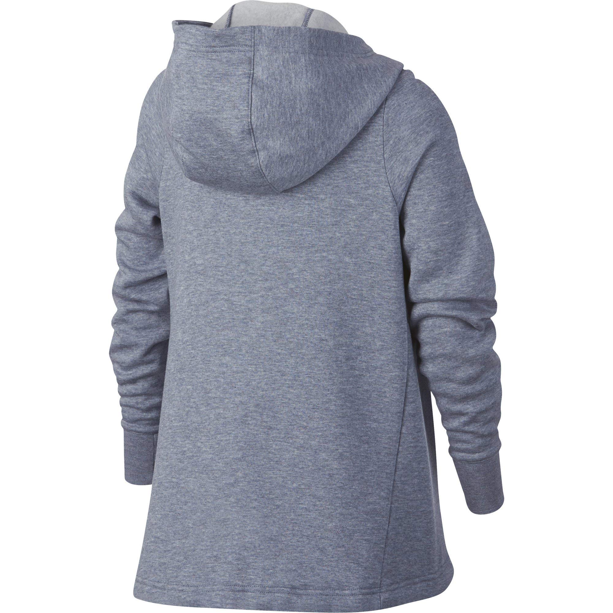 Nike Sportswear Girls' Full-Zip Hoodie - Lightweight Fleece Jacket for School & Play - Perfect for Sports, Casual Wear & Outdoor Activities
