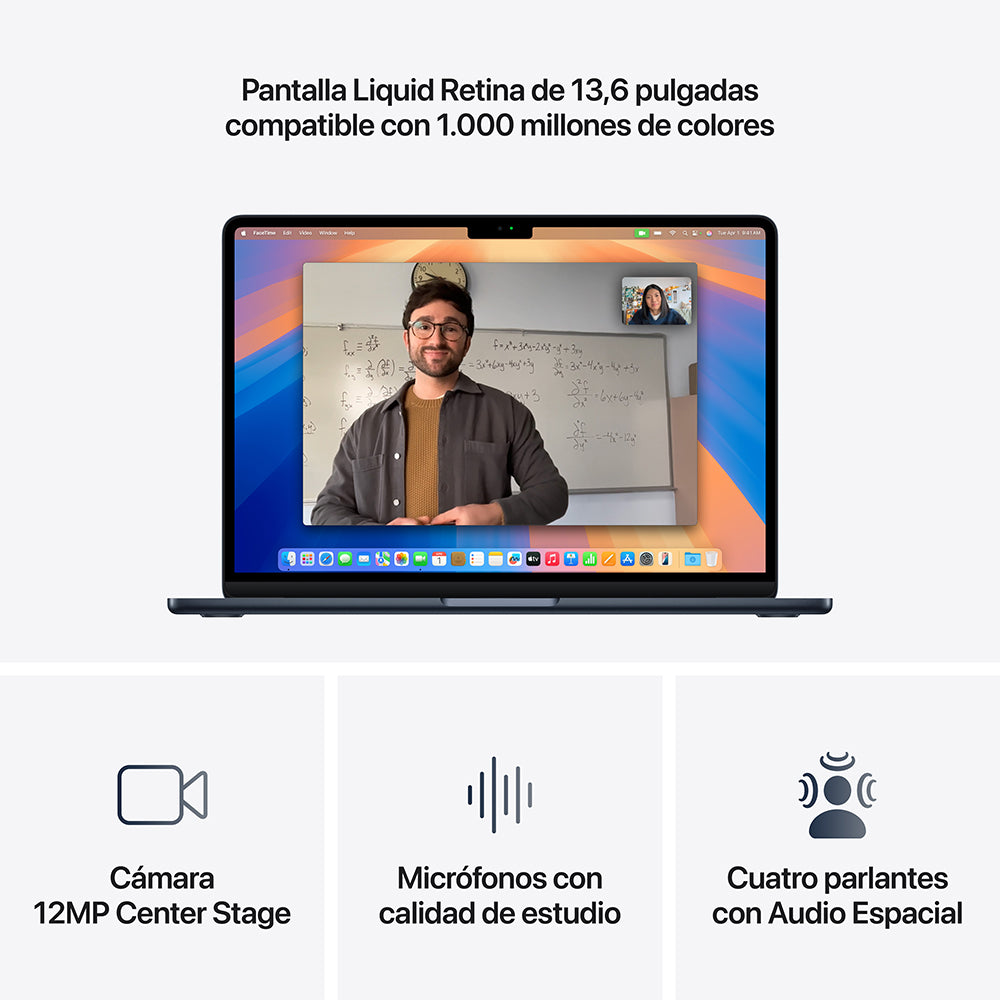 Apple MacBook Air 13-inch Laptop with M4 Chip (10-Core CPU, 10-Core GPU), 512GB SSD, Midnight Blue - Perfect for Students, Professionals & Remote Work