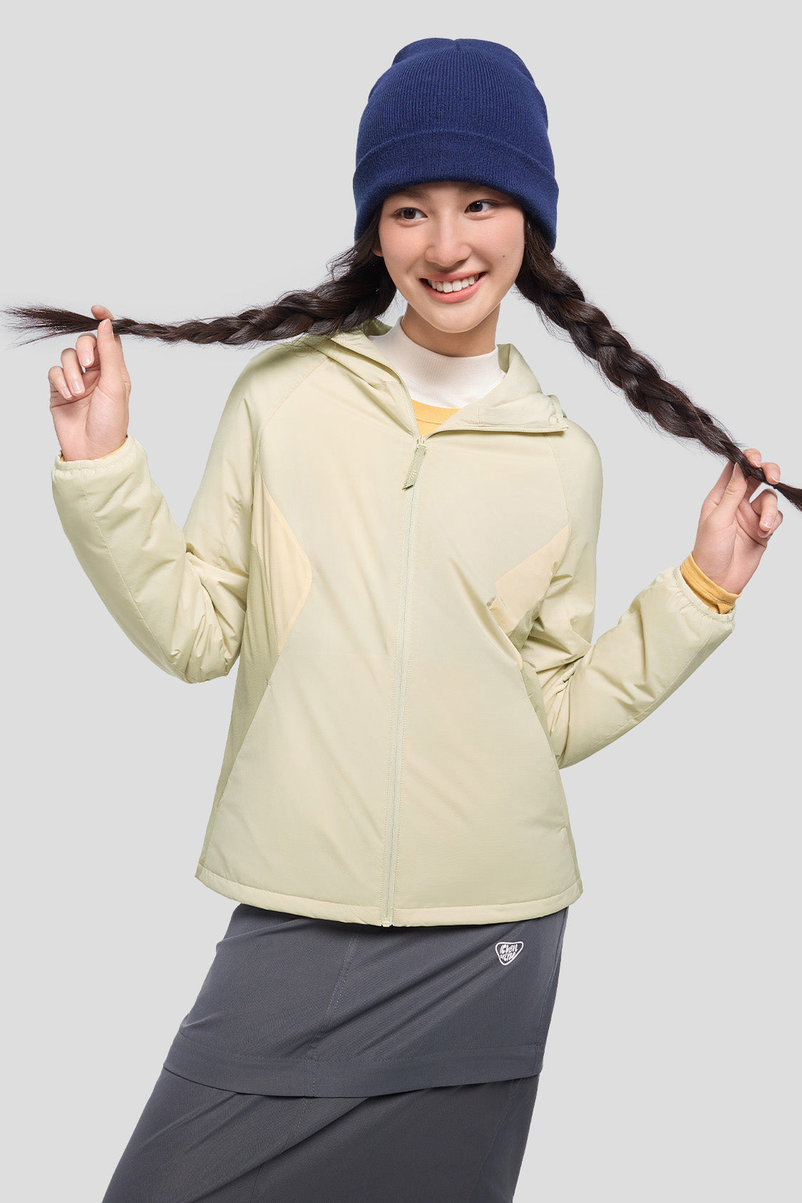 LiteHood Women's Insulated Winter Jacket - Lightweight Waterproof Windproof Coat for Outdoor Hiking, Skiing & Daily Wear