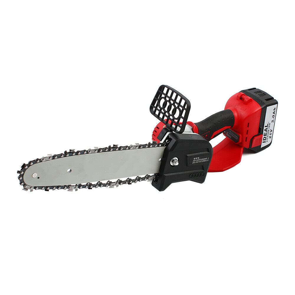 1200W Mini Lithium Electric Chain Saw - Portable Cordless Chainsaw for Wood Cutting | Perfect for Tree Trimming, Firewood Preparation & DIY Projects