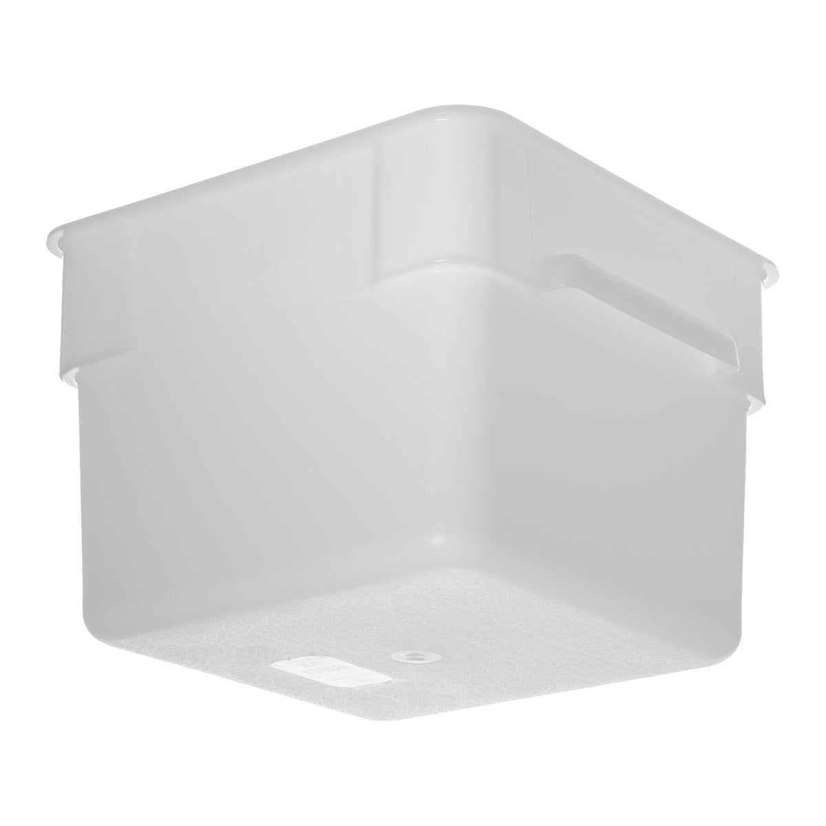 Carlisle 1073402 StorPlus 12 qt. Square Food Storage Container - Airtight, BPA-Free, Stackable for Kitchen Pantry Organization & Meal Prep Storage