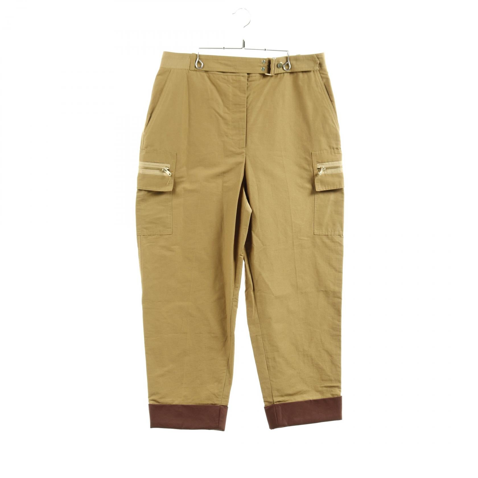 3.1 Phillip Lim Women's Cotton Cargo Pants - High Waisted Casual Trousers with Pockets | Perfect for Work, Travel & Everyday Wear