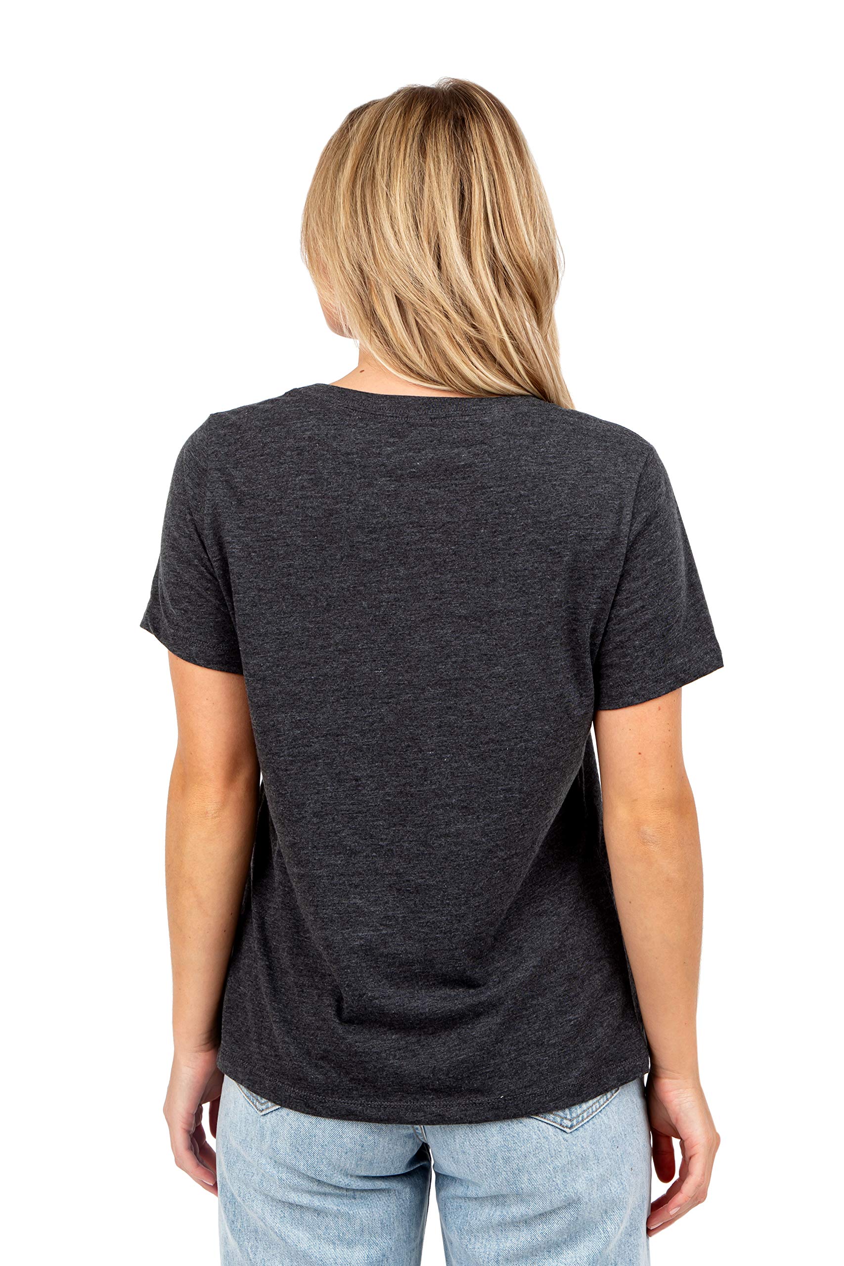 Nurses Are Always On Santa's Nice List Women's Casual V-Neck T-Shirt - Comfortable Workwear for Healthcare Professionals & Holiday Gifts
