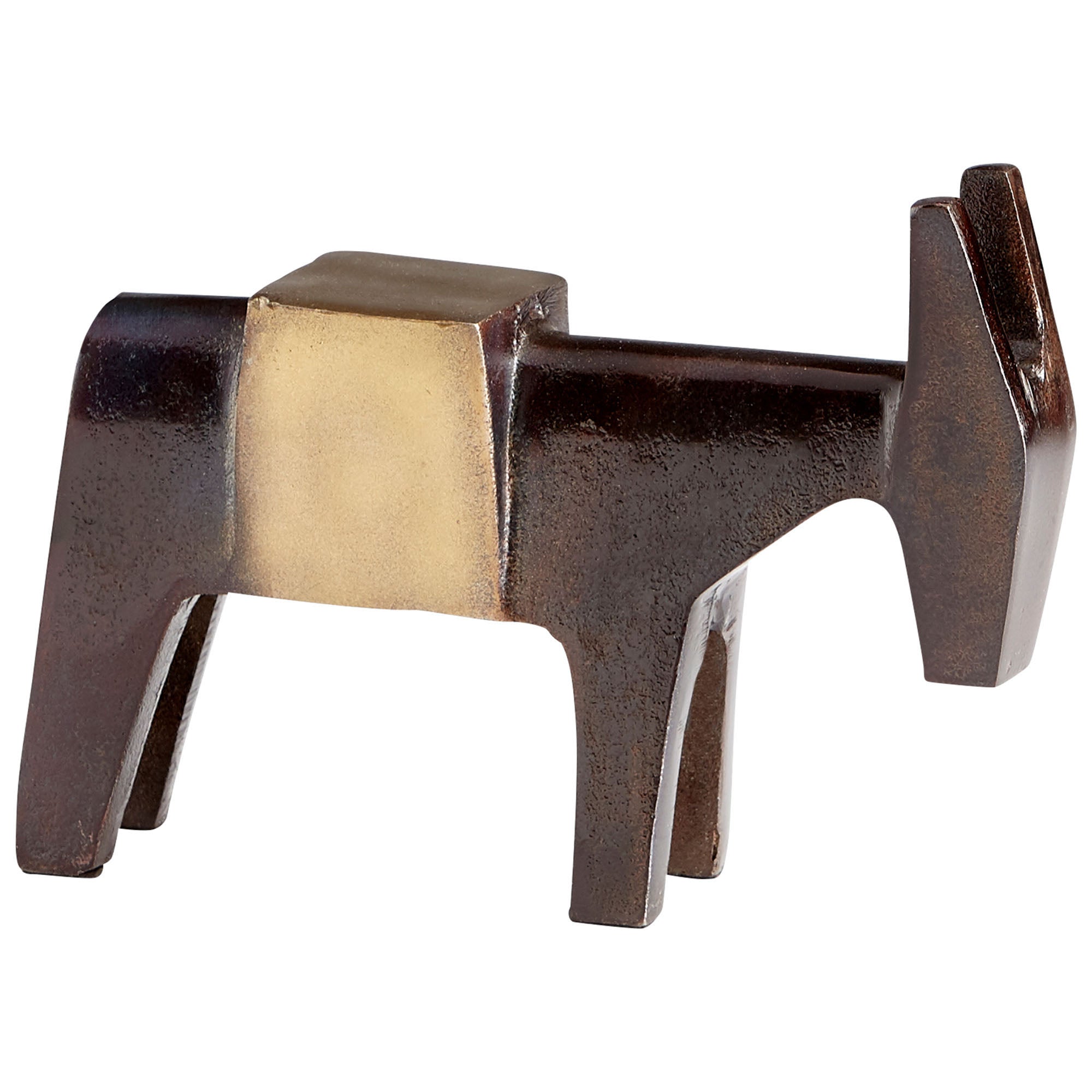 Cyan Design 09722 Bongo Bill Sculpture #2 - Bronze Figurine for Home Decor, Office & Gift Ideas | African Tribal Art Statue for Living Room, Bookshelf & Collectors