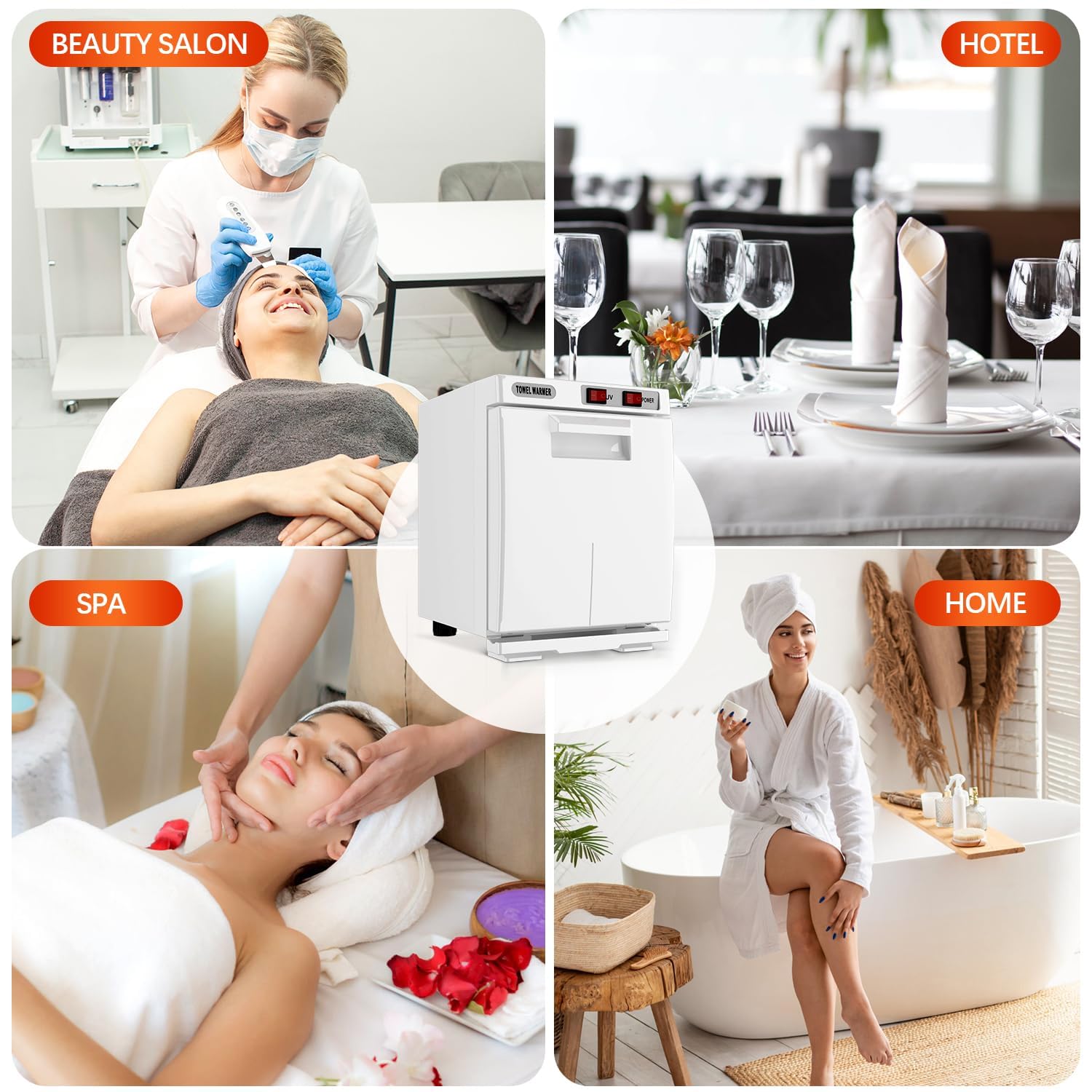 5L Towel Warmer Cabinet - Electric Bath Towel Heater for Spa, Salon & Home Use | Perfect for Facial Steaming, Hair Treatment & Luxury Bathroom Experience
