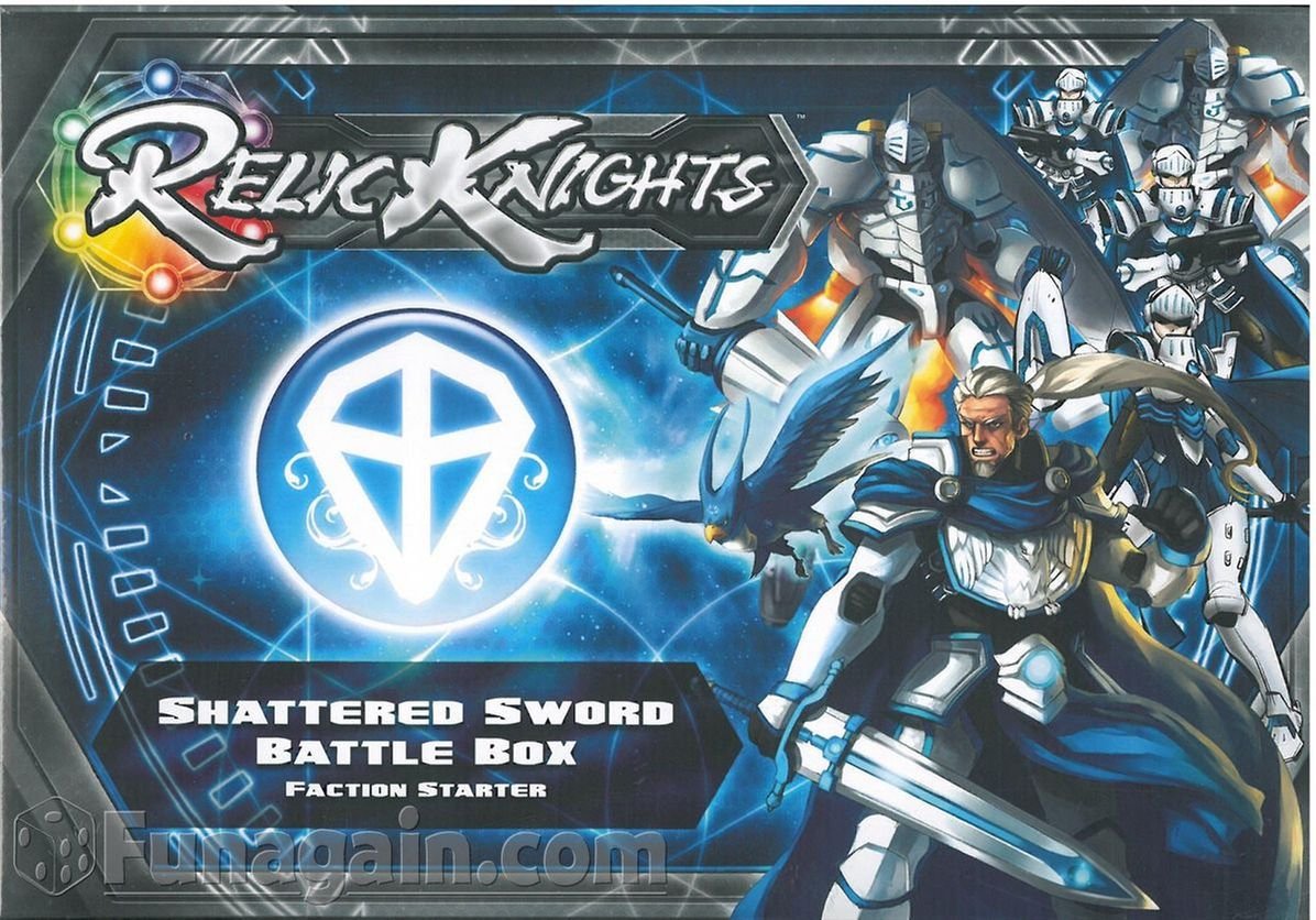 Shattered Sword Paladins Battle Box Game - Strategy Board Game for Adults & Teens - Epic Fantasy Miniatures Battle - Perfect for Game Nights & RPG Campaigns