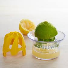 Chef'n Juicester 2-in-1 Citrus Juicer - Manual Lemon & Orange Squeezer for Fresh Juice - Perfect for Kitchen, Bar, and Healthy Breakfast