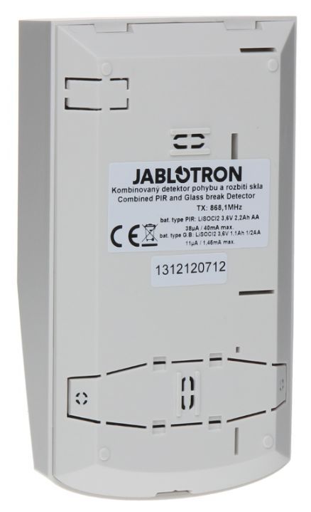 JA 180PB Wireless PIR & Glass Break Detector Alarm - Home Security System for Windows, Doors & Indoor Protection