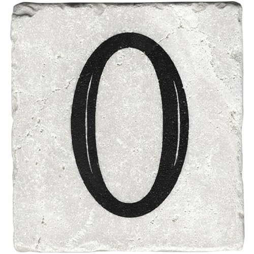 Beige Number Tile-0