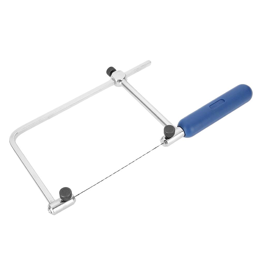 Adjustable Coping Saw & Scroll Saw with High Carbon Steel Blades - Professional Woodworking, Jewelry Making & Metal Cutting Tool (ASB500) - Perfect for DIY Crafts, Home Renovation & Precision Wood Cutting Projects