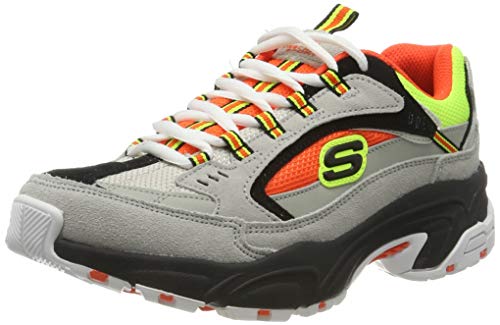 Grey (Gray Suede/Orange & Yellow Mesh/Black Trim Gyor)