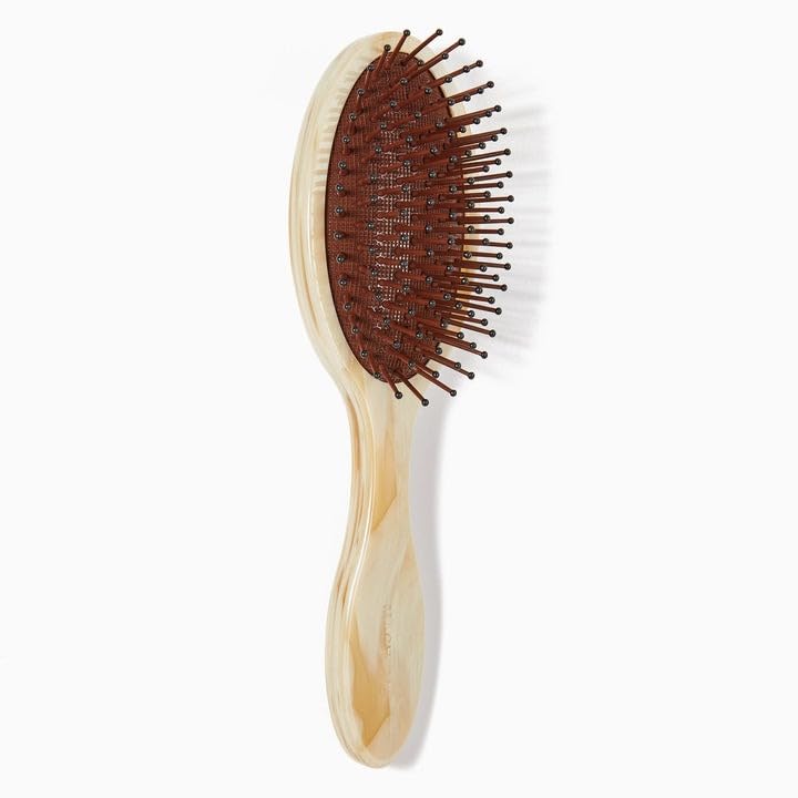 Detangling Hair Brush for Women & Men - Smoothing Hairbrush for All Hair Types (Natural, Straight, Curly, Wet or Dry) - Gentle Knot Remover for Kids & Adults - 1pk Alabaster - Perfect for Daily Hair Care & Styling