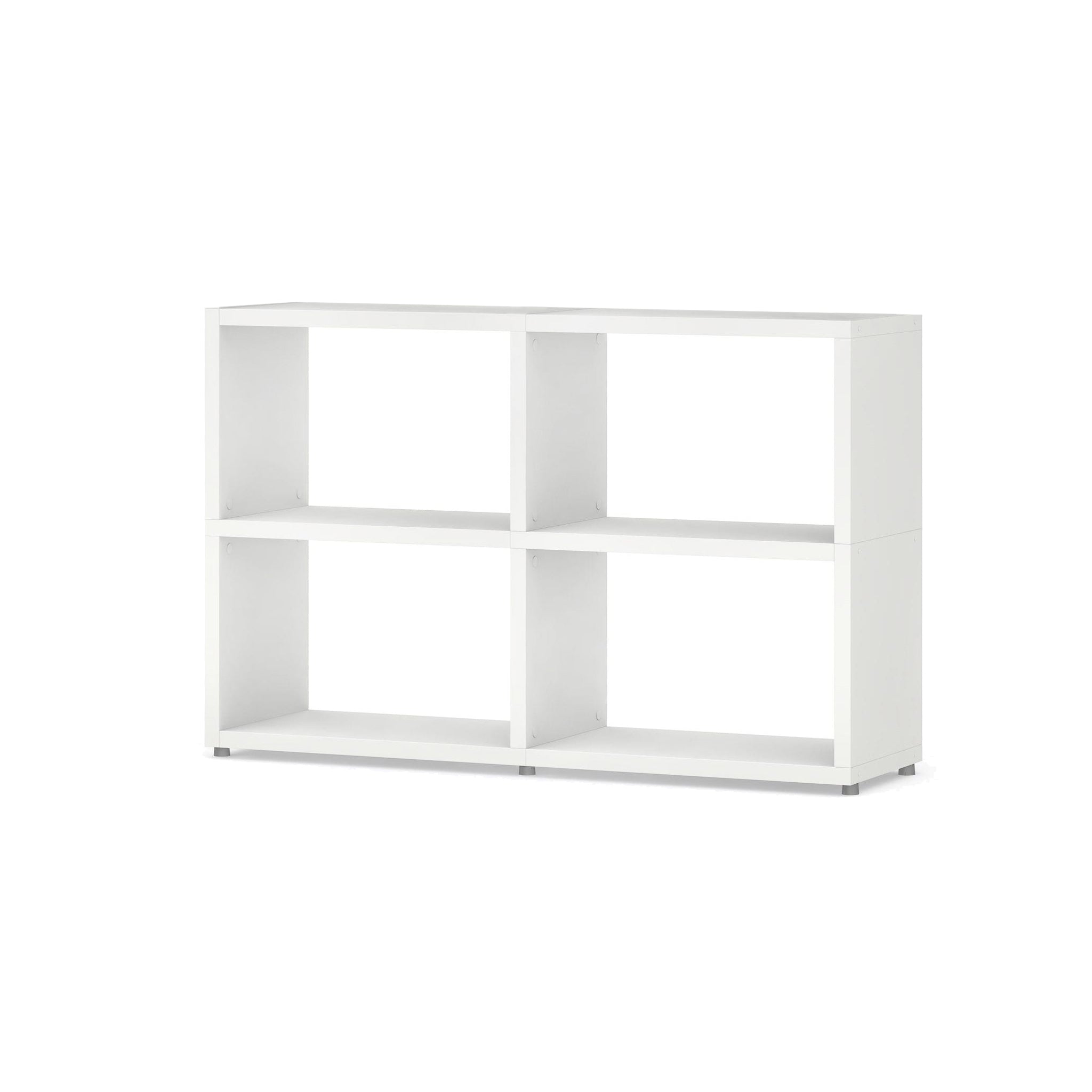 BOON 2x2 Cube Storage Shelf Organizer - Rectangular Modular Shelving Unit for Home, Office & Kids Room Organization