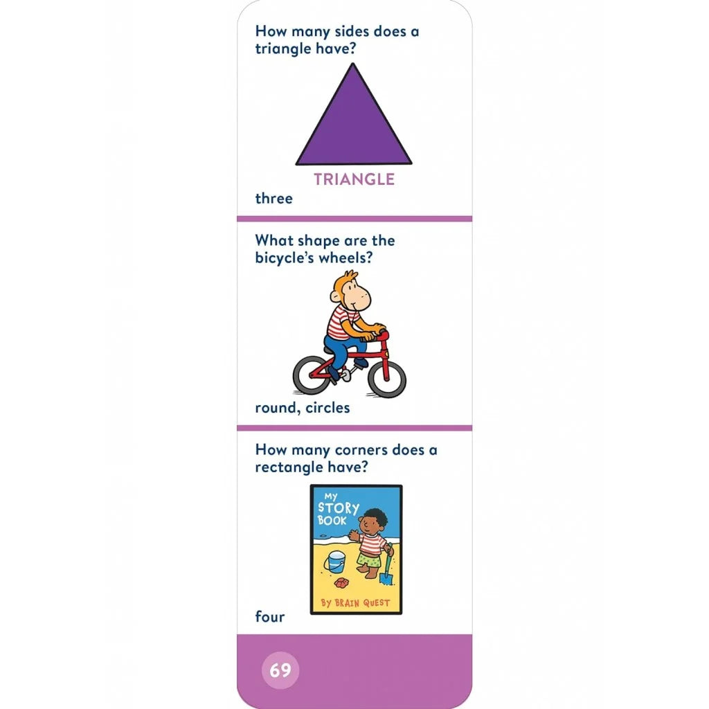 Brain Quest Smart Cards - #1 Educational Q&A Learning Game for Toddlers Ages 2-3 | Fun Preschool Learning Activities & Early Childhood Development Toys for Home & Classroom Use