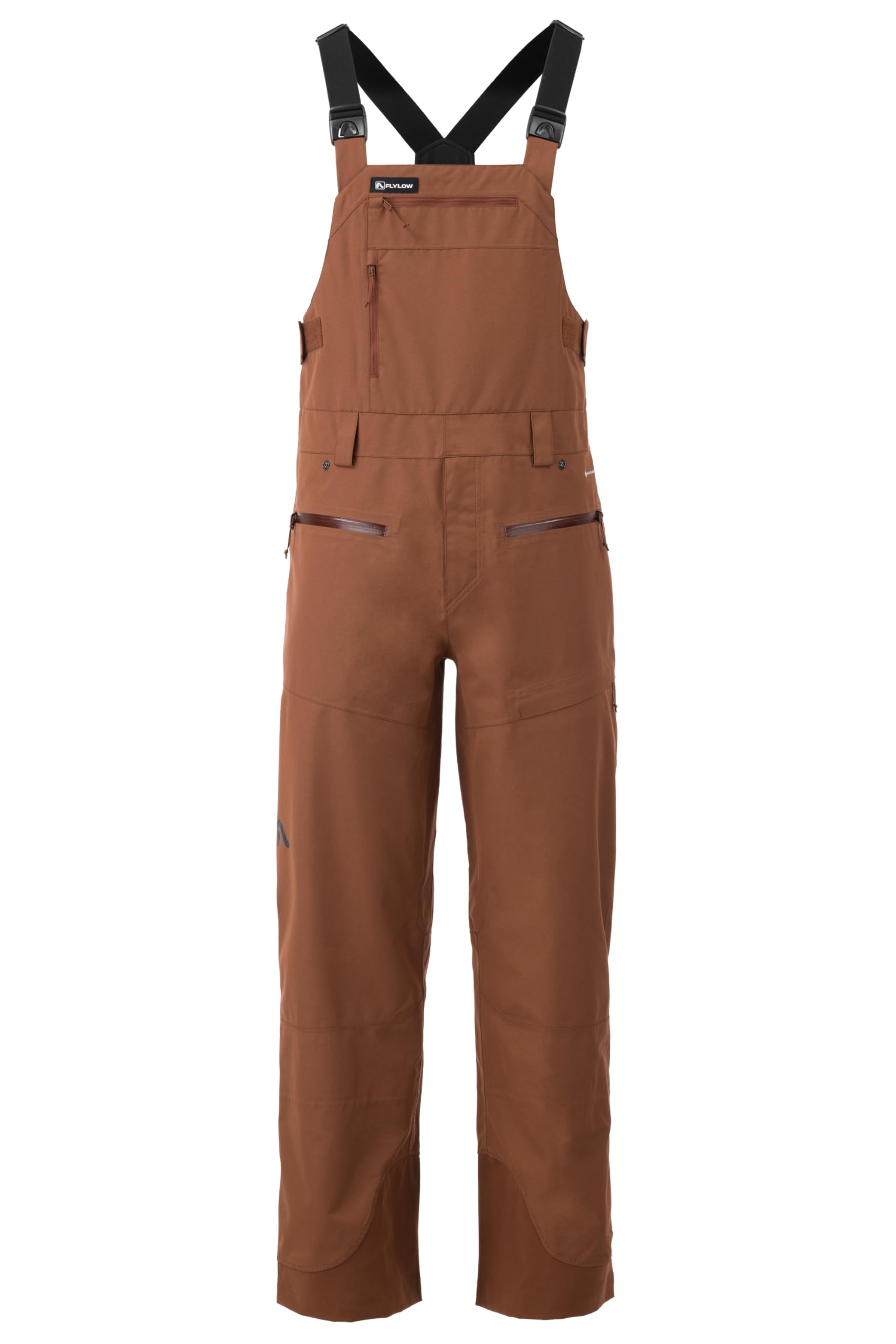 Flylow Men's Firebird Bib Waterproof Breathable Ski & Snowboard Pants - Insulated Winter Snow Pants for Skiing, Snowboarding & Cold Weather Activities