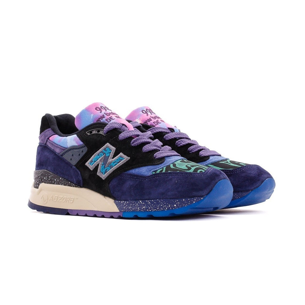 New Balance M998AWG Purple Festival Pack Men's Running Shoes - Made in USA - Perfect for Jogging, Gym & Casual Wear