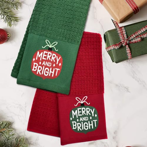 Decorative Kitchen Towel - Red Green 01