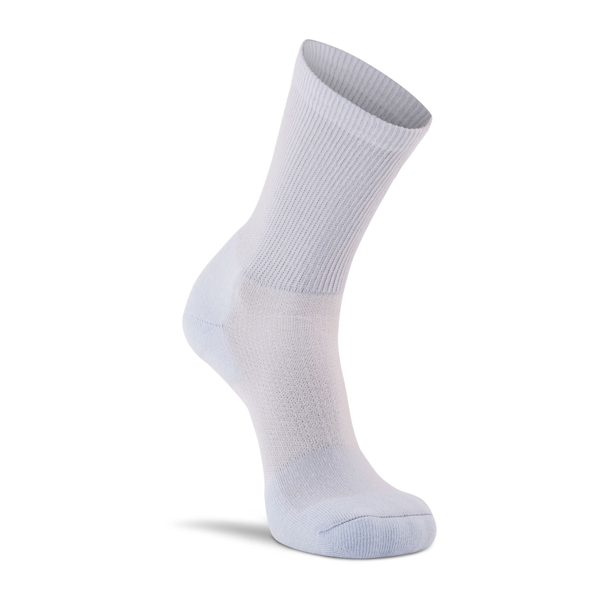 Diabetic Crew Socks for Women - 2 Pack Ultra Lightweight Cotton Socks for Circulation & Comfort - Perfect for Daily Wear, Work & Diabetic Foot Care