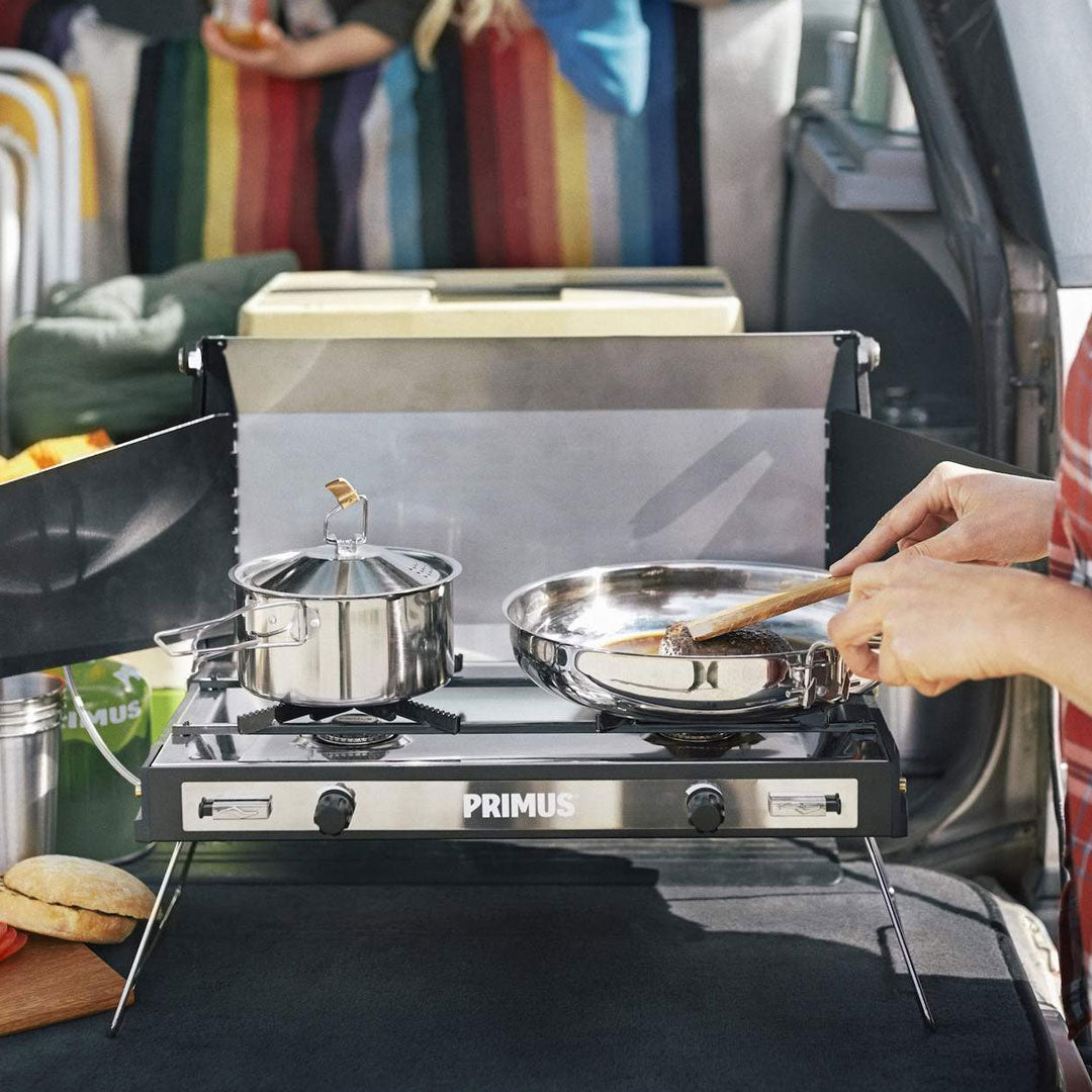 Primus Tupike Compact Gas Camping Stove - Portable Outdoor Cooking for Backpacking, Hiking & Picnics - Perfect for Campers & Adventurers