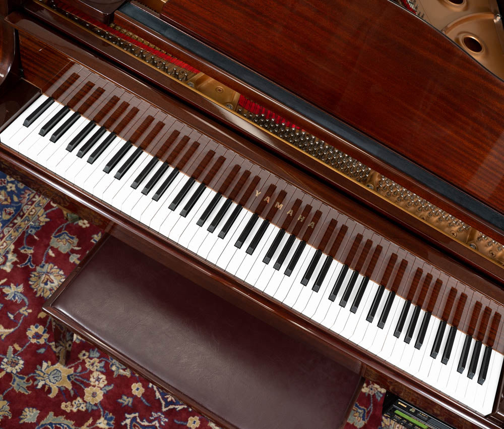 2006 Yamaha 5'3 GC1 Grand Piano with Disklavier Player System - Polished Mahogany Finish - Serial Number 6133150 - Pre-Owned Concert Piano for Home, Studio & Live Performances