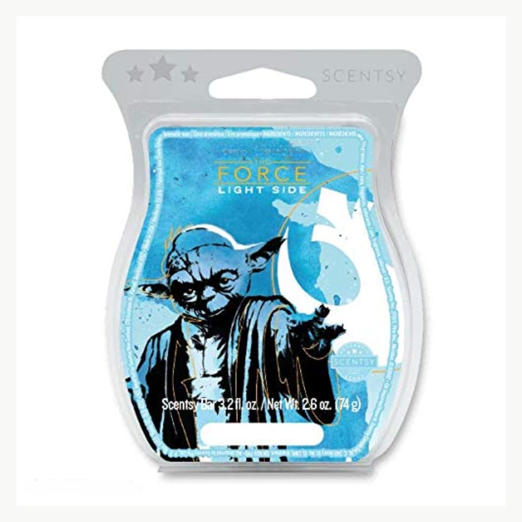 Scentsy Star Wars™ The Force Light Side Yoda Wax Melts - 3.2 Fl. Oz Wickless Candle Wax Cubes (8 Pack) | Home Fragrance Wax Melts for Wax Warmers | Perfect for Living Room, Bedroom & Office Aromatherapy