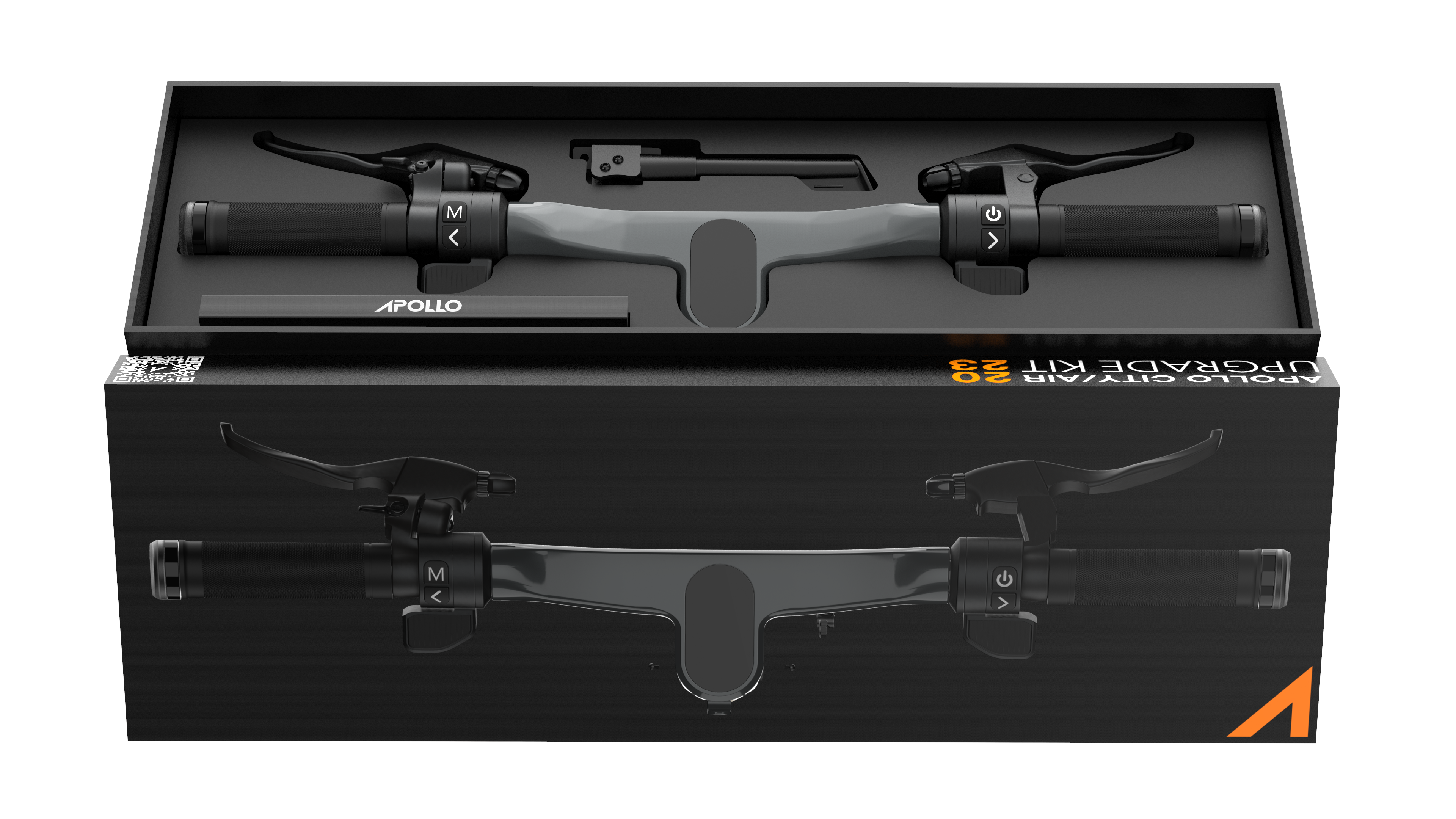 Apollo City 2023 Electric Scooter Upgrade Kit - Premium Handlebar Assembly for Enhanced Ride Comfort & Control | Perfect for Urban Commuting & Last-Mile Transportation