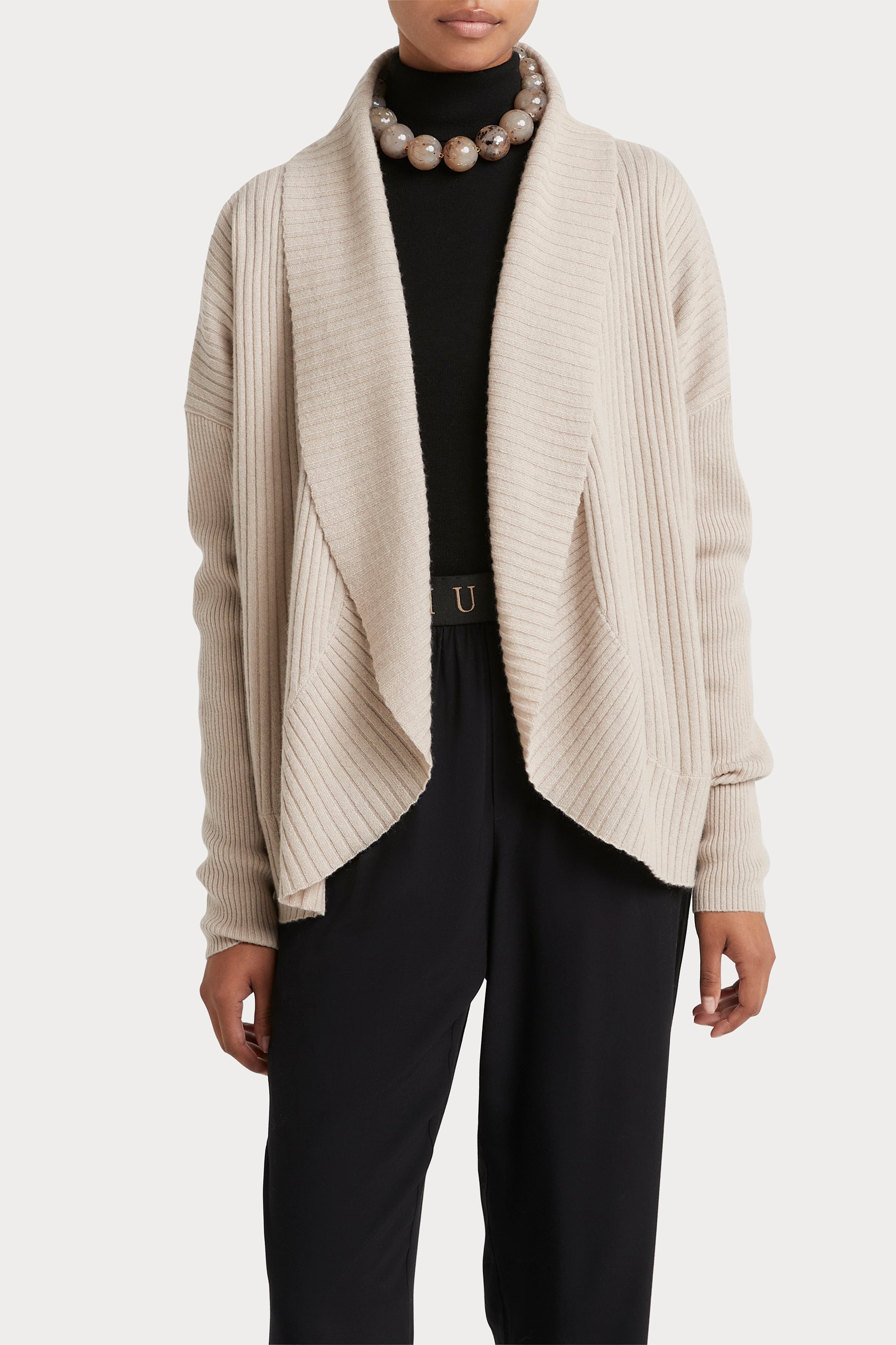 Husk COCOON CARDI Jute Cardigan - Women's Lightweight Open Front Knit Sweater for Casual & Boho Outfits | Perfect for Fall, Spring & Layering