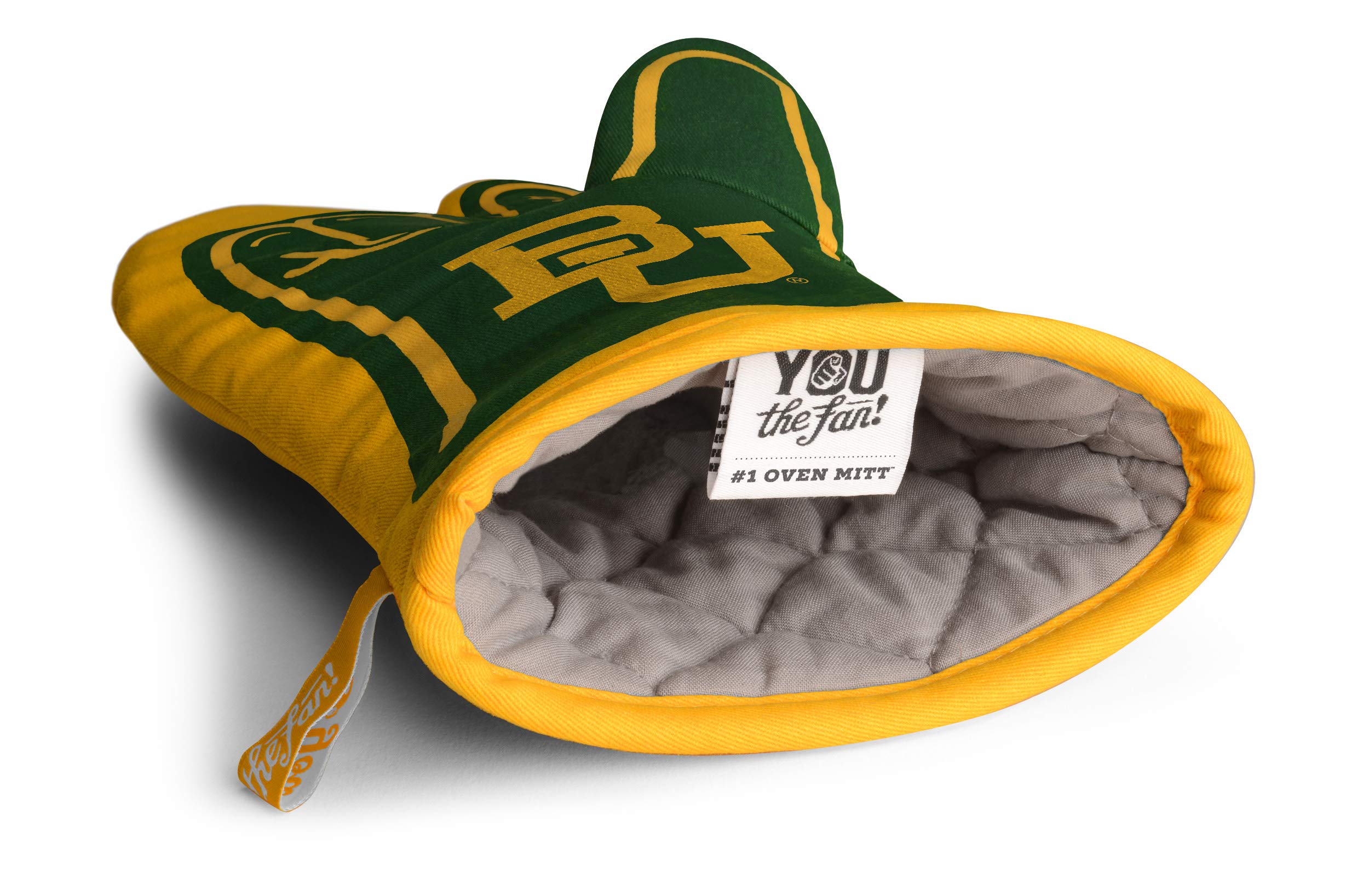 YouTheFan NCAA #1 Heat Resistant Oven Mitt - Perfect for Baking, Grilling & Kitchen Safety