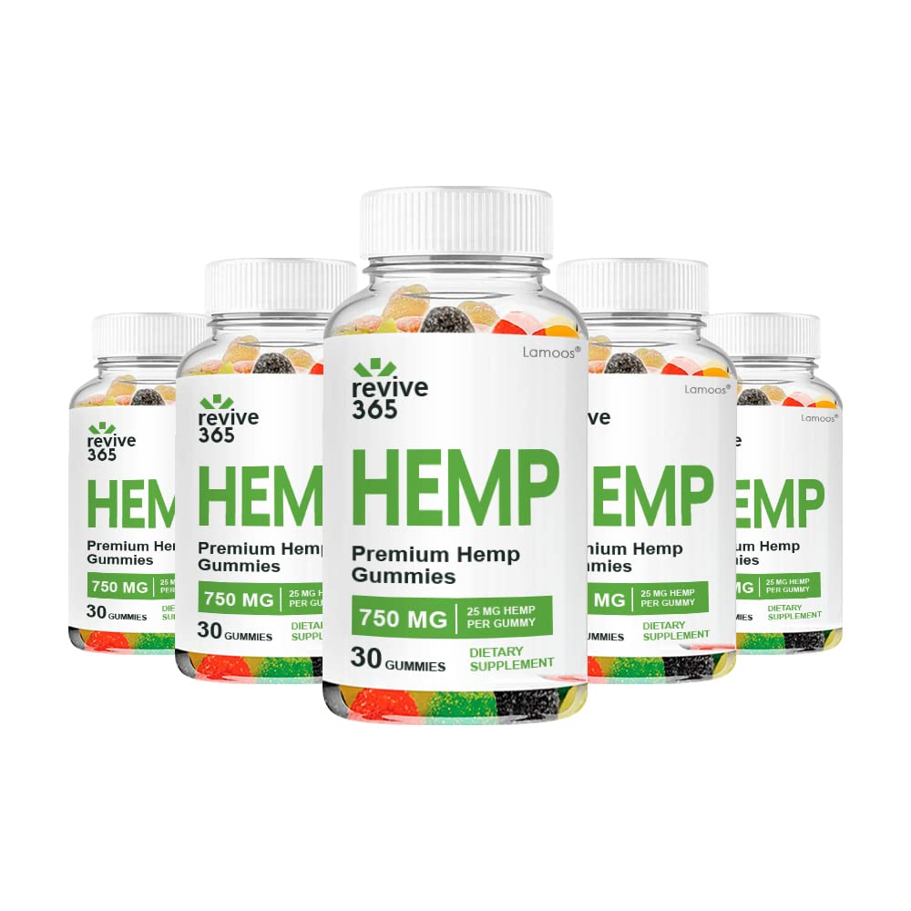 Revive 365 Multivitamin Gummies for Adults - 5 Bottles (150 Count) - Immune Support & Energy Booster - Perfect for Daily Wellness, Travel, and On-the-Go Nutrition