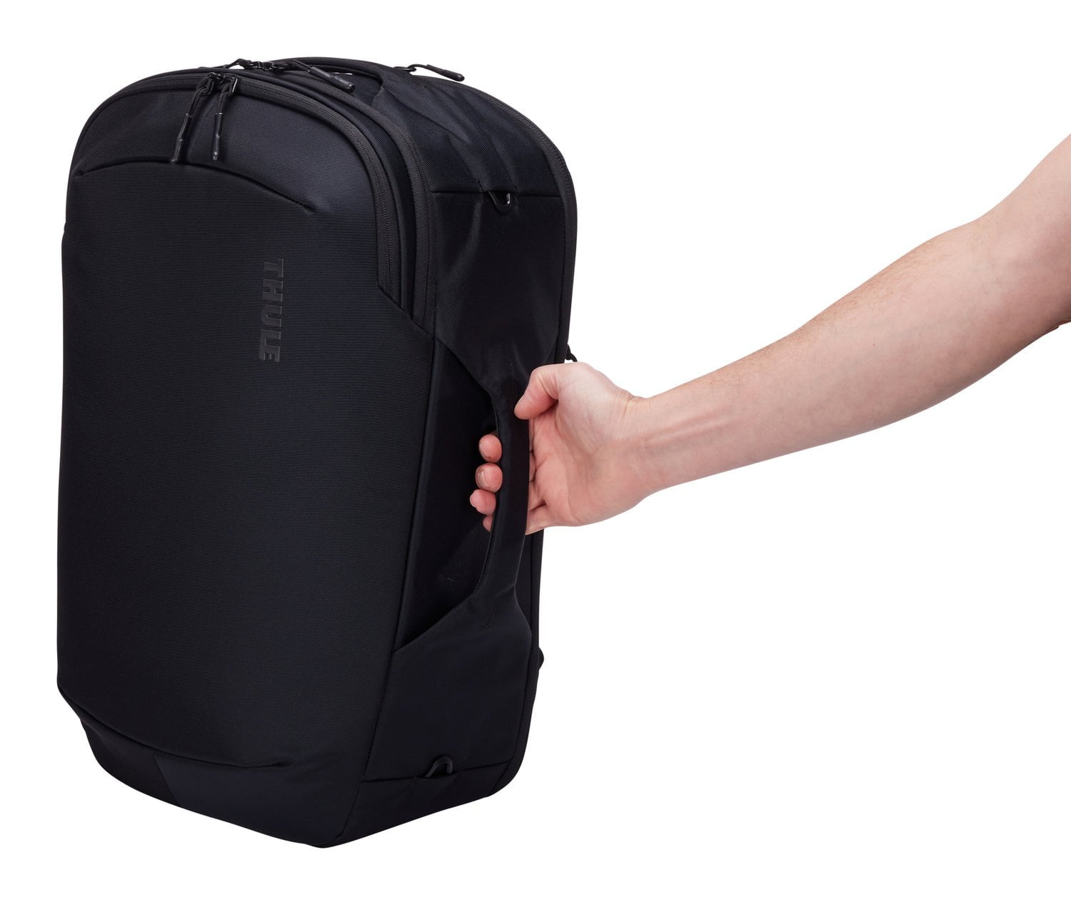 Thule Subterra 2 Convertible Carry On Bag 40L - Black | Durable Travel Backpack for Business & Leisure | Perfect for Airplane, Commuting & Weekend Getaways