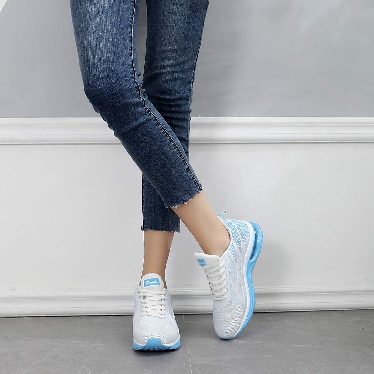 MEHOTO Women's Fashion Tennis Shoes - Lightweight Walking Sneakers for Sports, Air Cushion Gym & Jogging Running Shoes - Perfect for Workouts, Casual Wear & Outdoor Activities