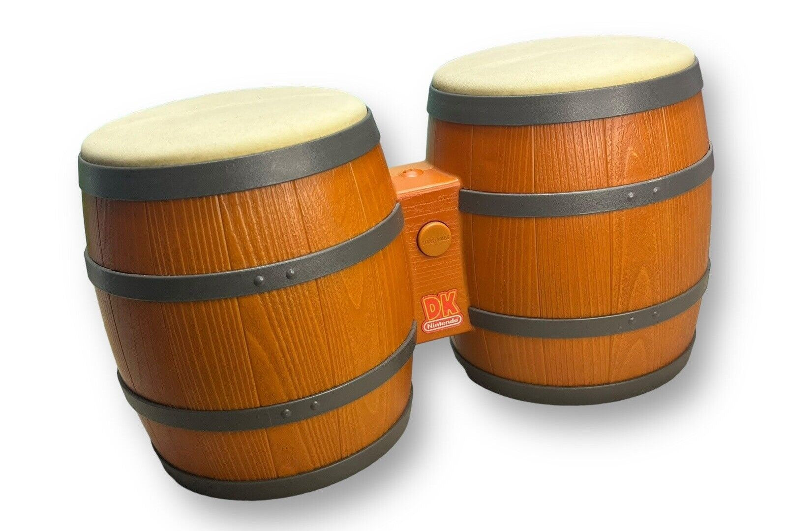 Original Nintendo Donkey Kong Bongo Drums for GameCube - Authentic Rhythm Game Controller for Donkey Konga & Jungle Beat - Perfect for Retro Gaming Parties & Nintendo Collectors