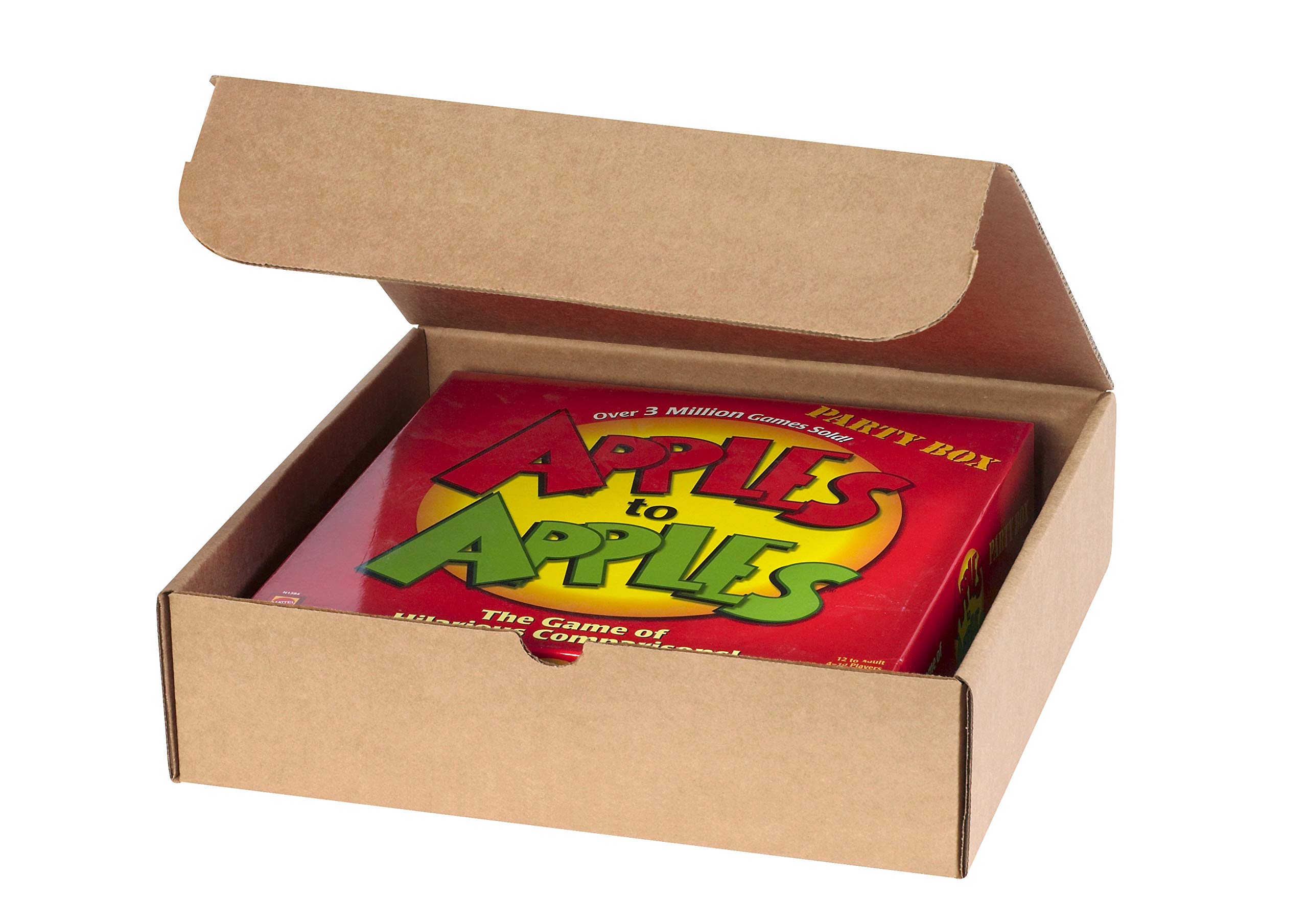 50-Pack Small Corrugated Cardboard Shipping Boxes 13x10x2 Inches - Durable Moving, Packing & Storage Boxes for Ecommerce, Home & Office Use