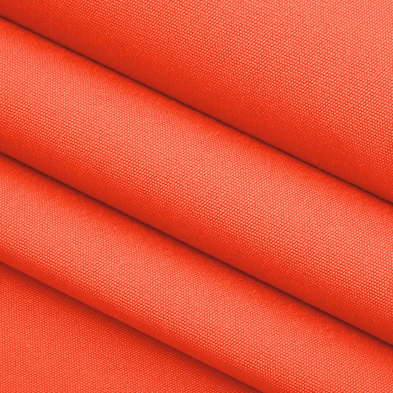 Sunbrella Canvas Orange 2-Piece Foam Dining Chair Cushion Set - Waterproof & UV Resistant Outdoor/Indoor Seat Cushions for Patio, Deck, and Kitchen Chairs