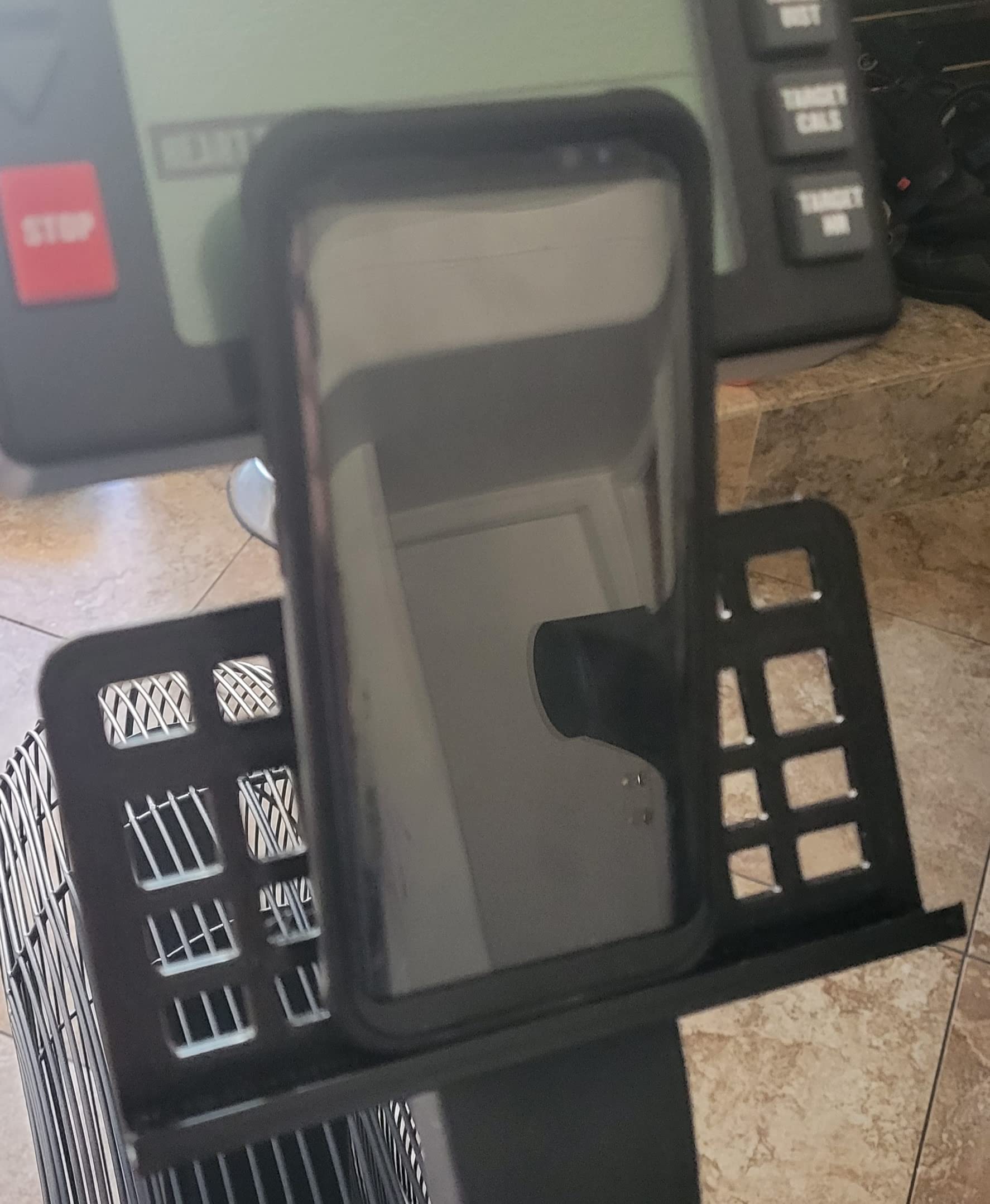 LinuxBuilder Rogue Echo Bike Phone Holder - Secure Mount for Air Assault Bikes | Perfect for Indoor Cycling, Workouts & Fitness Tracking