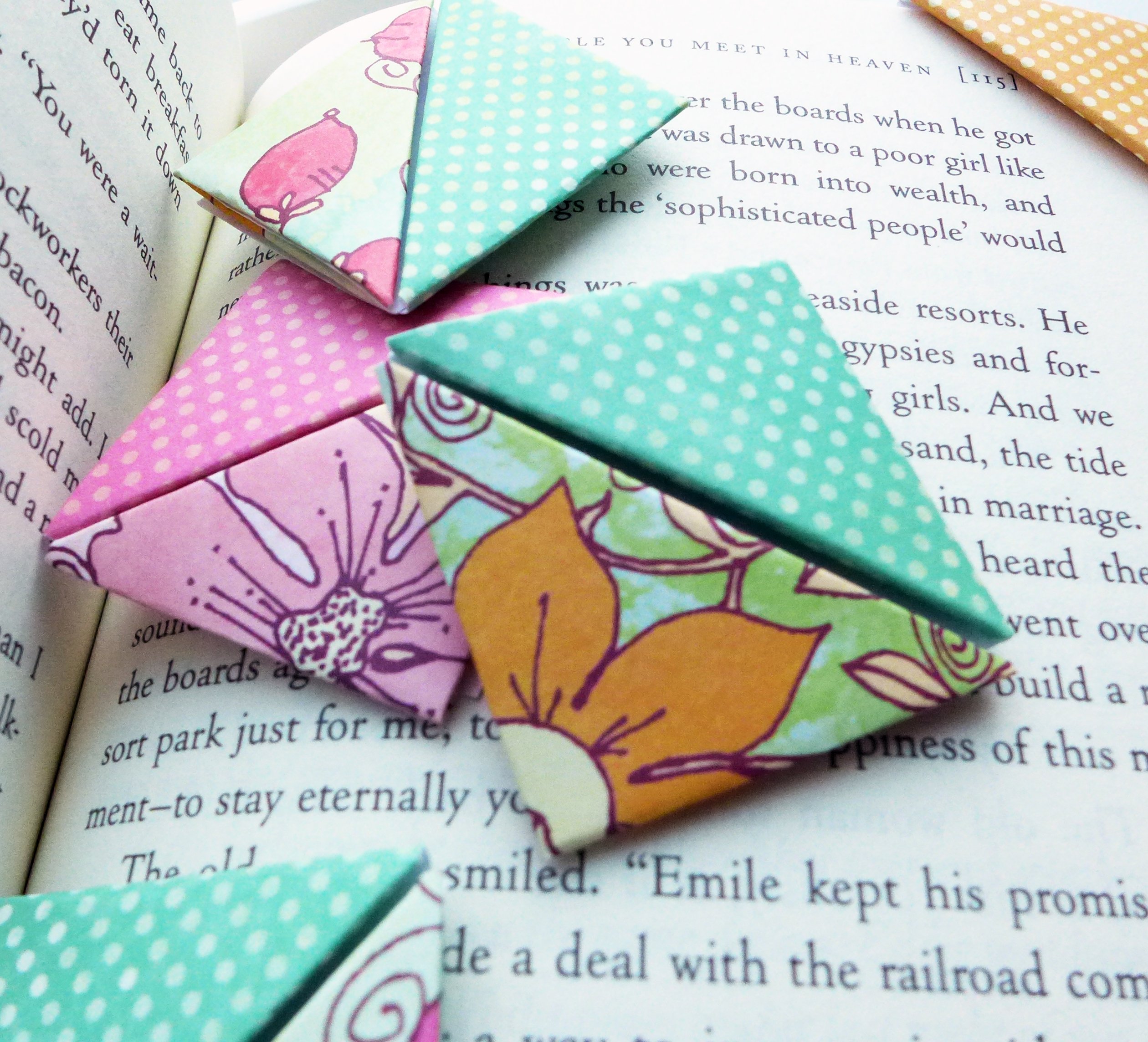 10 Unique Corner Bookmarks for Books - Random Assortment of Creative Page Markers - Perfect for Reading, Gifts, and School Supplies