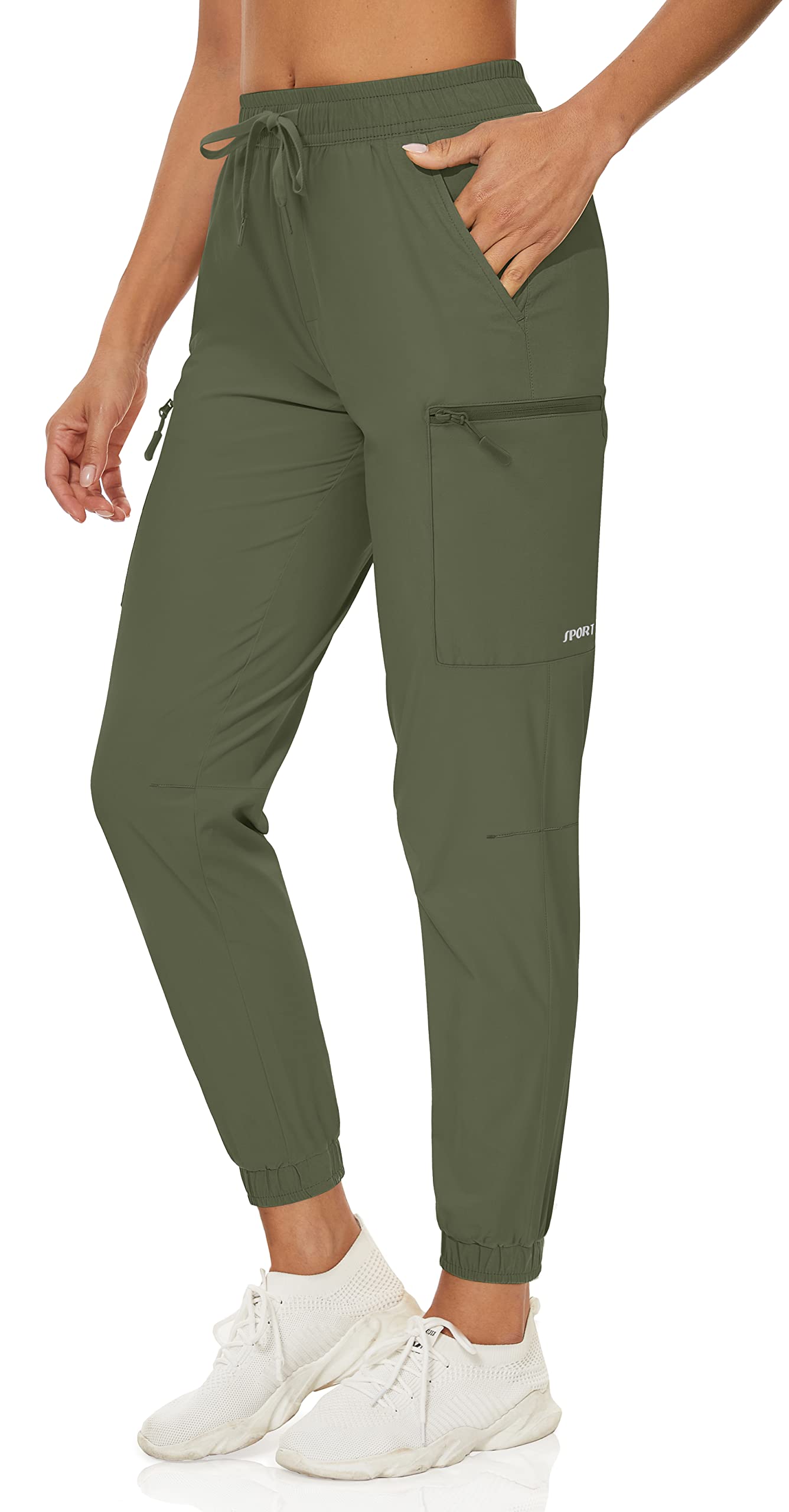TACVASEN Women's Hiking Pants - Quick Dry Lightweight Outdoor Pants with Pockets for Jogging, Climbing, Running & Athletic Activities | Perfect for Hiking, Travel & Adventure Sports