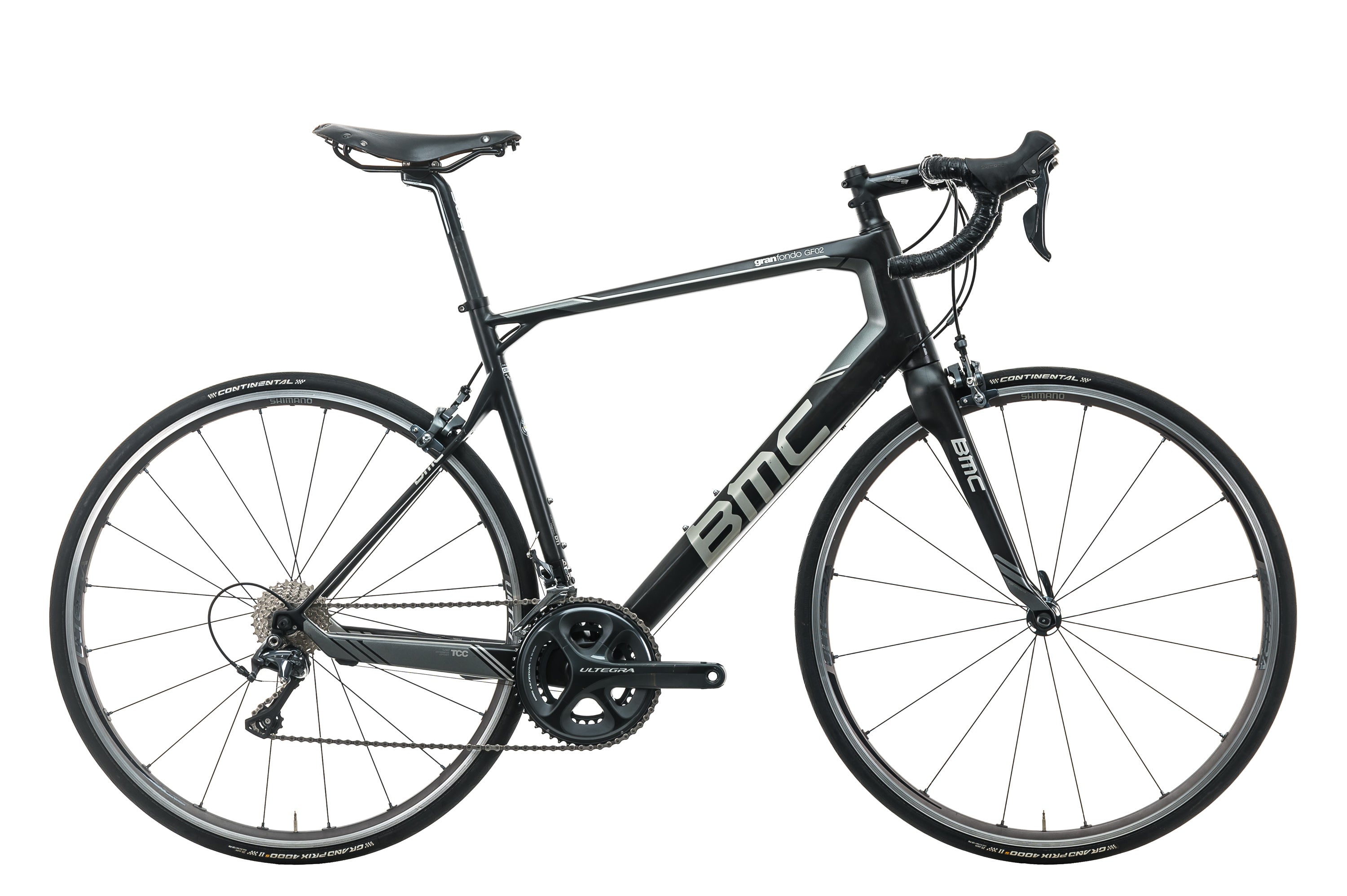 BMC Granfondo GF02 Ultegra Road Bike 2015 - 58cm Carbon Frame, Shimano Ultegra Groupset - Perfect for Endurance Cycling, Long-Distance Rides & Road Racing