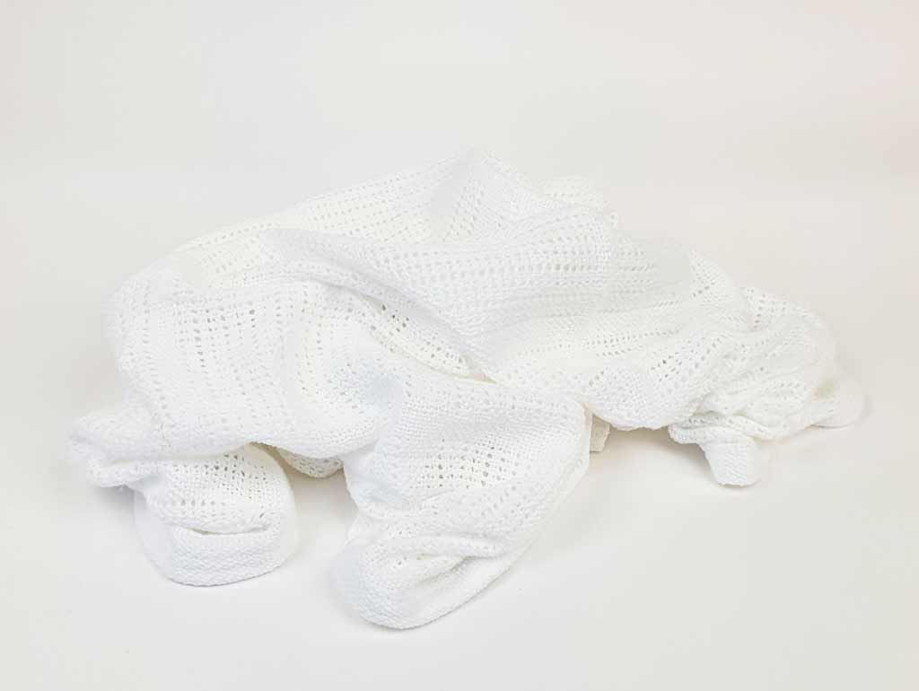Personalized Pure White Baby Bunny Gift Basket - Perfect for Newborn Gifts, Baby Showers & Easter Celebrations