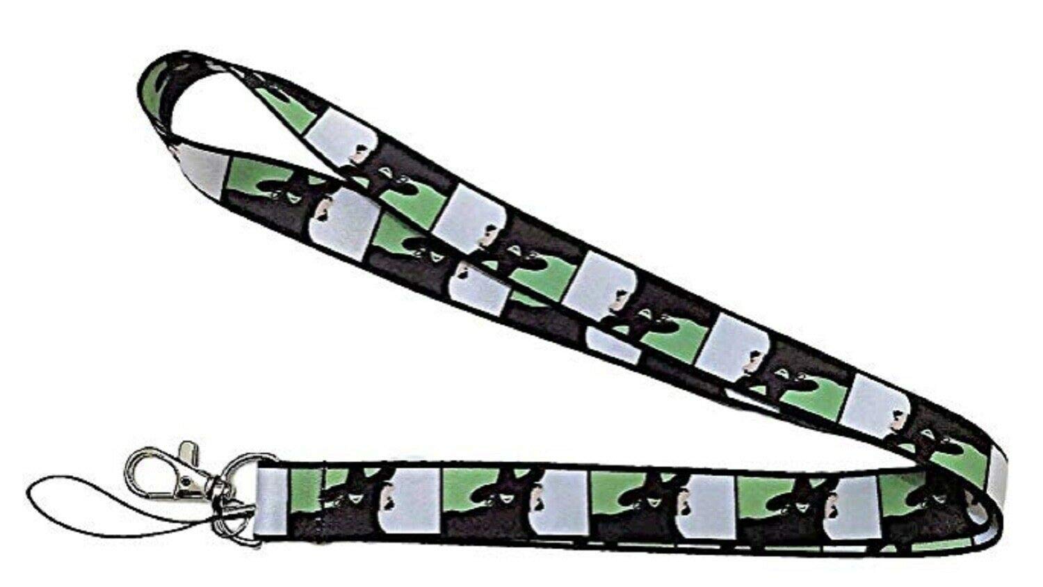 Wicked Themed Cosplay ID Holder Lanyard Keychain - Broadway Musical Inspired Badge Reel for Conventions, Work & School | Officially Licensed Wicked Witch of the West Accessory
