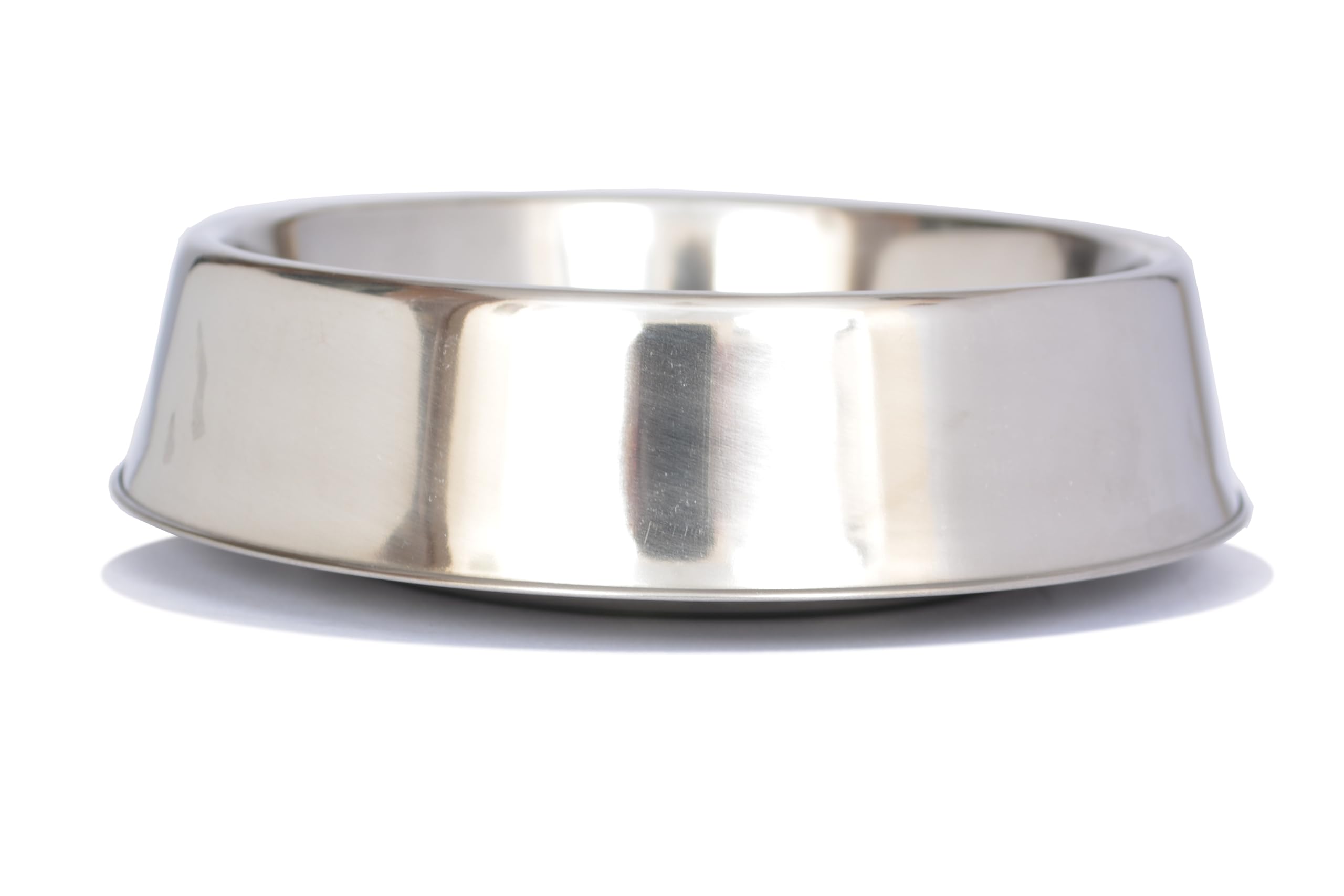 Stainless Steel Non-Slip Pet Bowl for Dogs & Cats - Raised Rim, Dishwasher Safe Dog & Cat Food & Water Bowl - 24oz - Perfect for Home, Travel & Outdoor Use