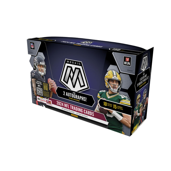 2024 Panini Mosaic Football Hobby Pack - NFL Trading Cards for Collectors & Investors - Perfect for Sports Memorabilia Collections & Fantasy Football Gifts