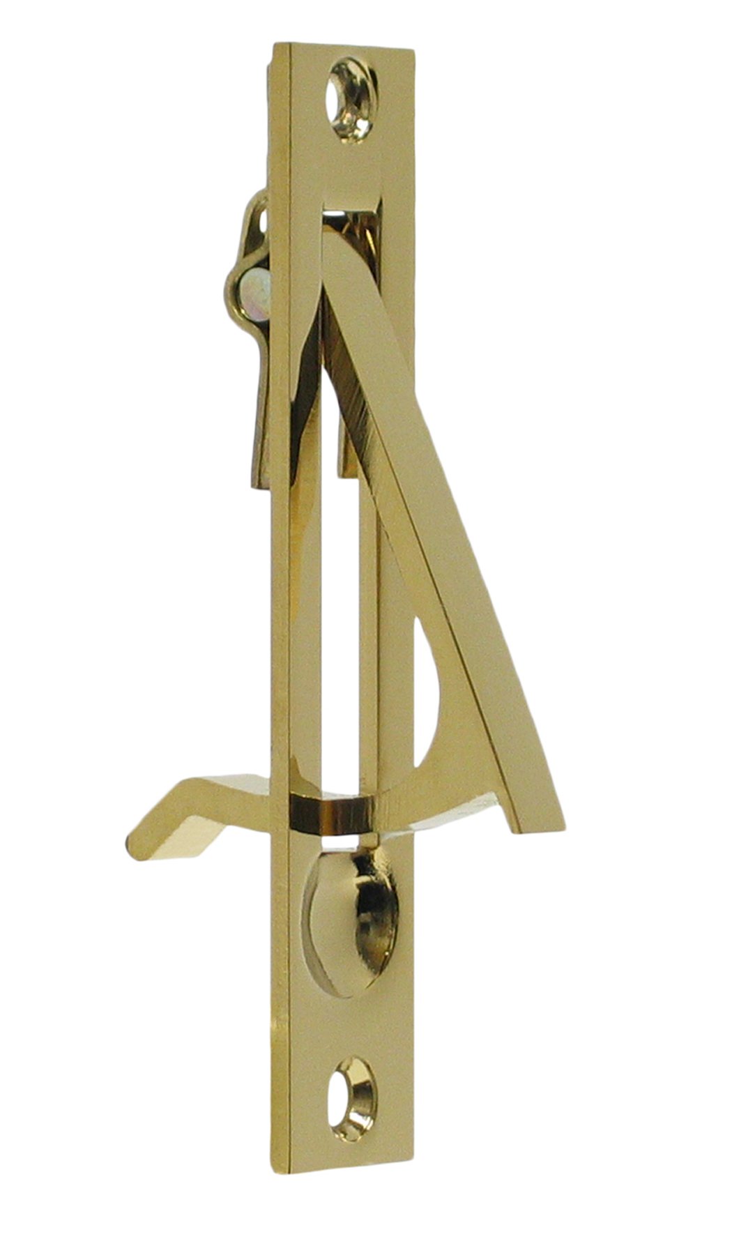 FPL Manor Solid Brass Pocket Door Hardware - Passage Function for Hall & Closet - PVD Lifetime Polished Brass Finish - Perfect for Modern Homes & Office Spaces
