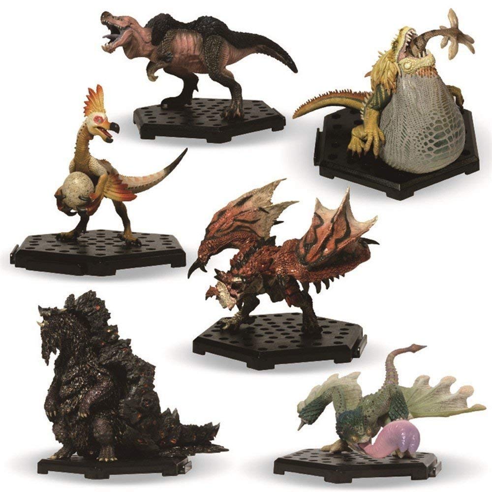 Capcom Figure Builder Monster Hunter Plus Vol 09 - 6-Piece Trading Figures Box Set | Collectible Action Figures for Gamers & Anime Fans | Perfect for Display, Gifts & Game Room Decor