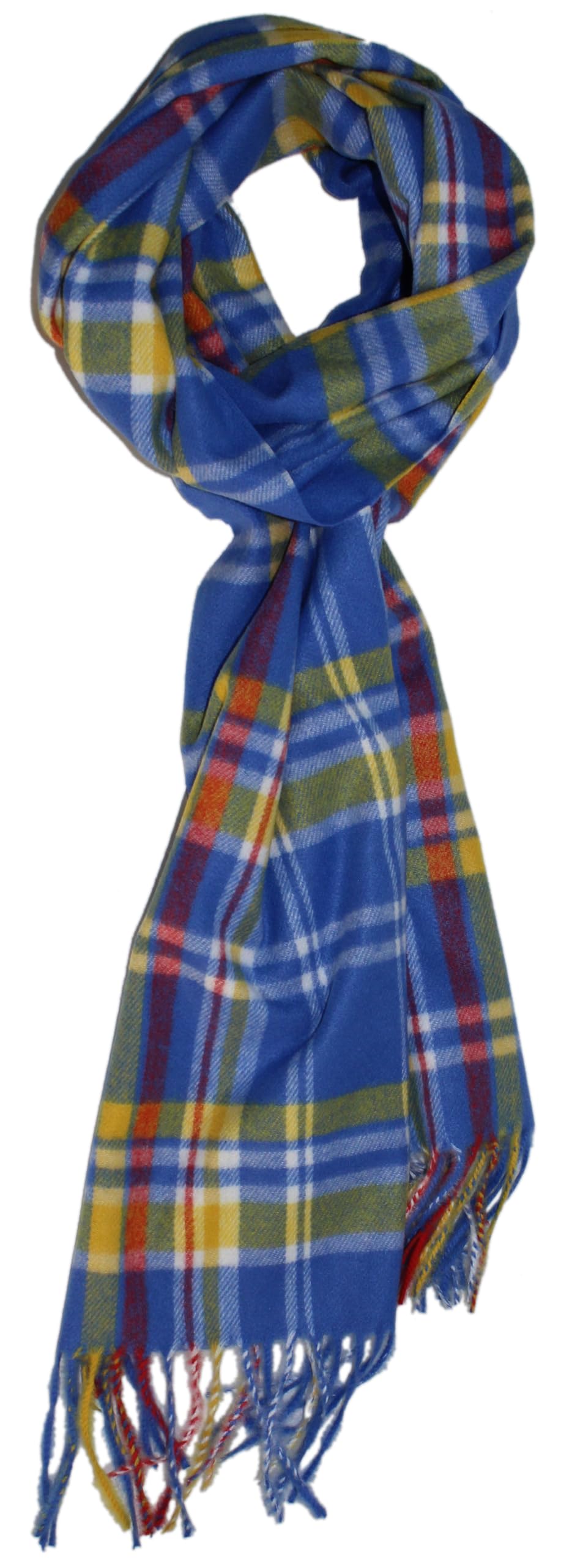 Ted and Jack Men's Classic Cashmere Checkered Plaid Scarf - Soft Winter Wrap for Men, Luxury Gift for Him, Perfect for Cold Weather, Office & Outdoor Activities