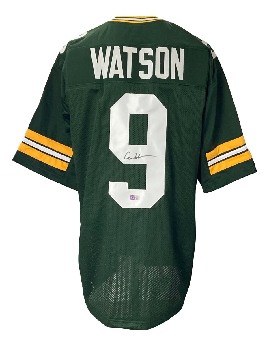Christian Watson Green Bay Packers Autographed Signed Football Jersey - Authentic NFL Memorabilia for Fans & Collectors - Perfect for Game Day, Sports Decor & Gifts