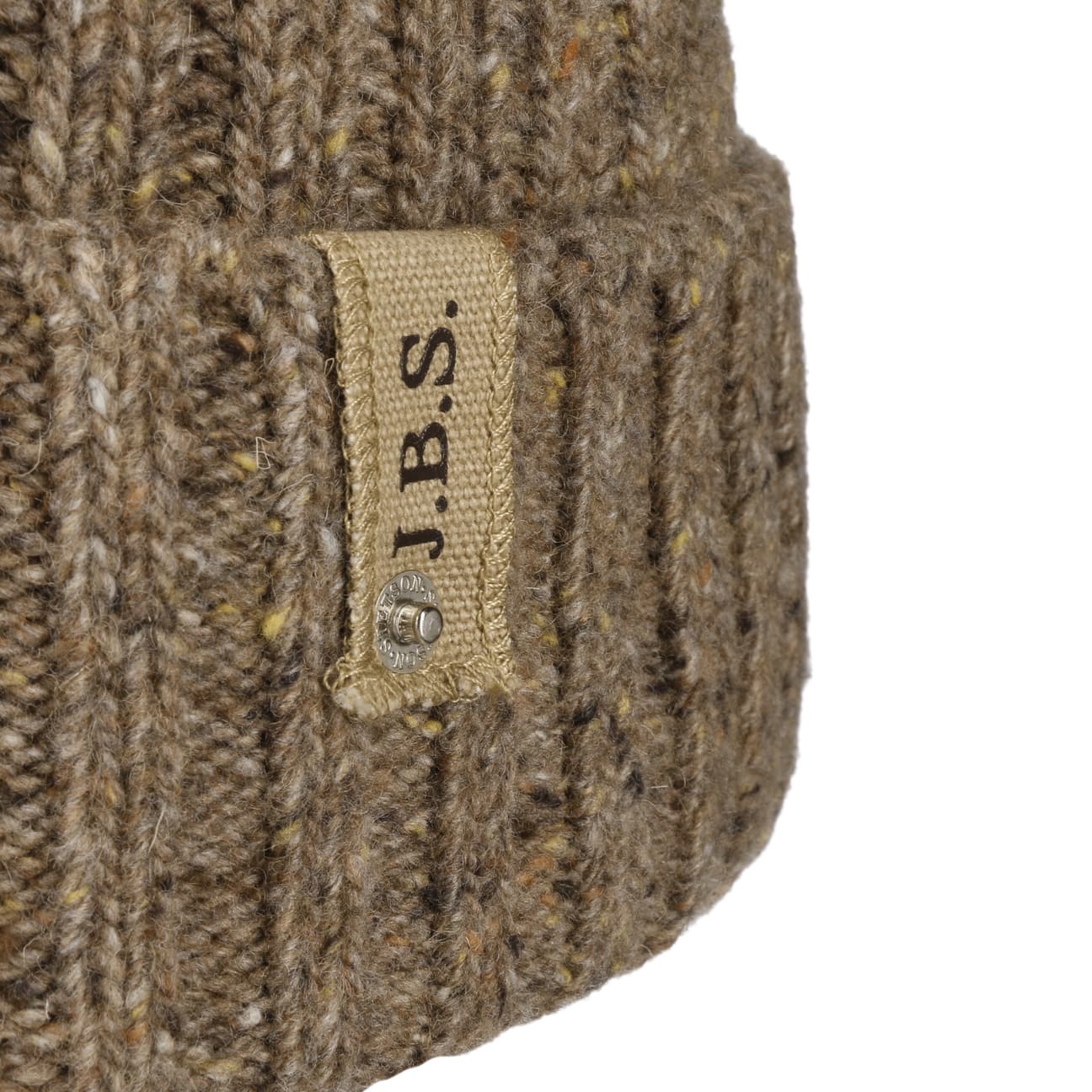 Stetson Hantsport Donegal Wool Beanie - Warm Winter Hat for Men & Women - Perfect for Skiing, Hiking & Outdoor Activities